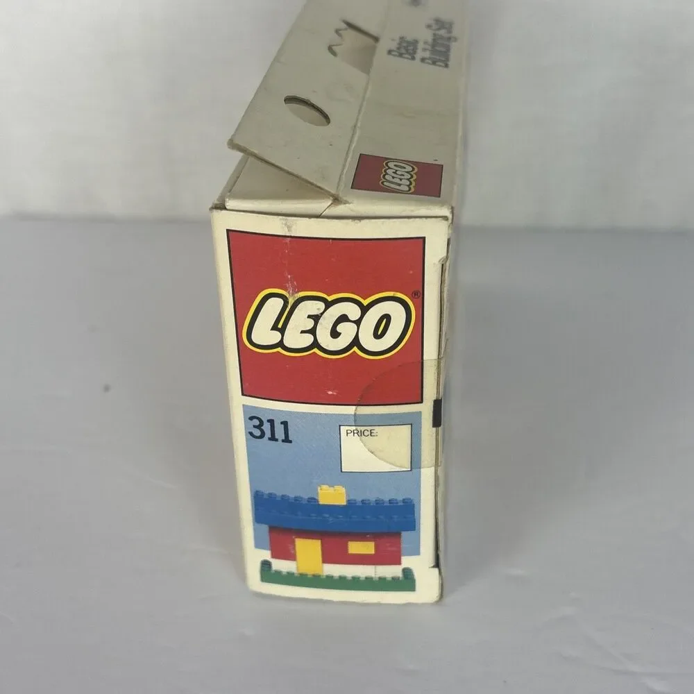3x Lego Legos Basic Building Sets 508 311 Vintage 1984 1985 130 pc total NEW VTG